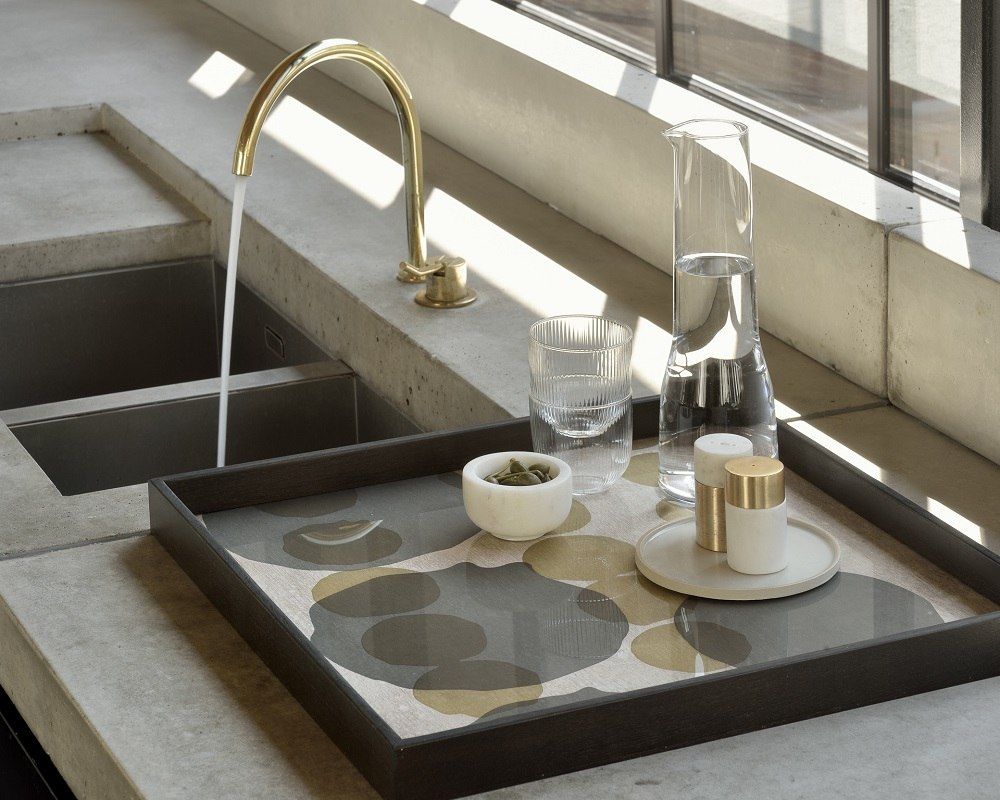 Tray Tablett für Quadratischer Couchtisch L Ethnicraft