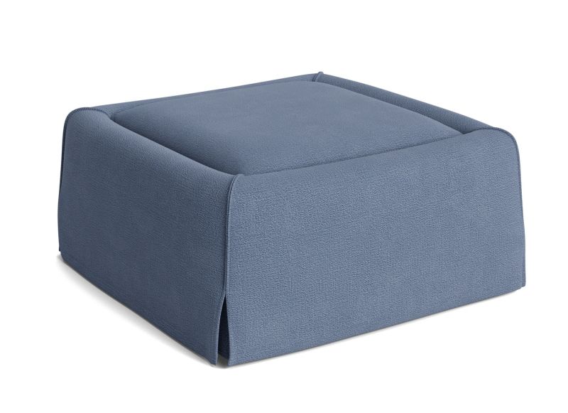 Mimi Ottoman Hocker Hay