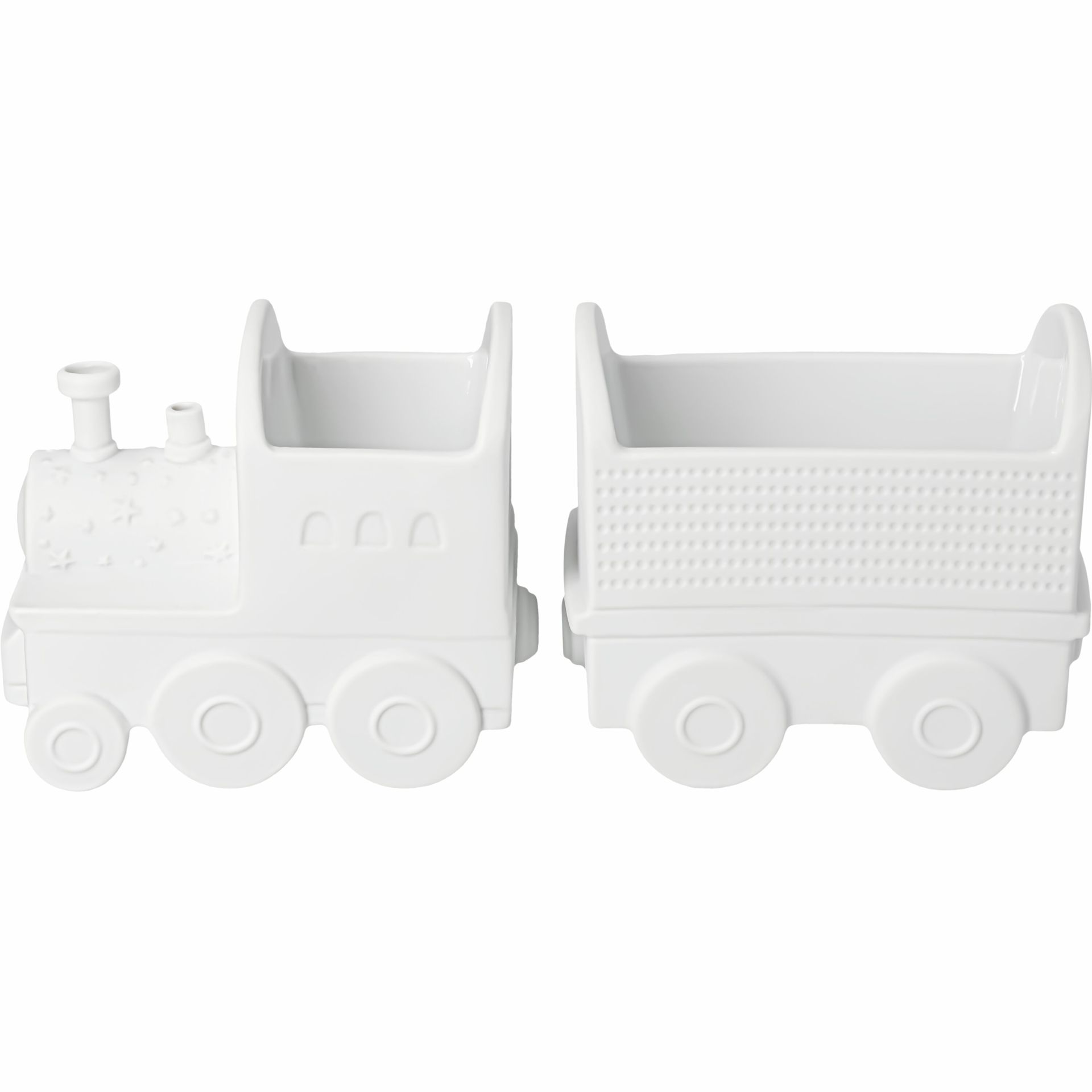 Weihnachtszug Set Schalen-Set Räder