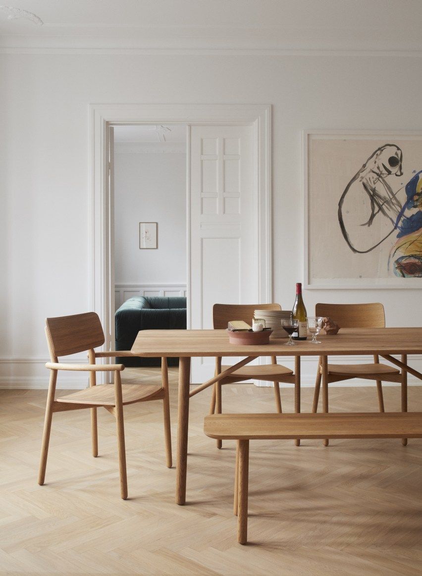 Hven Tisch B 260 x T 94 x H 73 cm Skagerak by Fritz Hansen