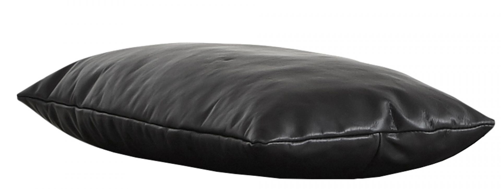 Level Daybed Pillow Sofakissen Schwarzes Leder Woud