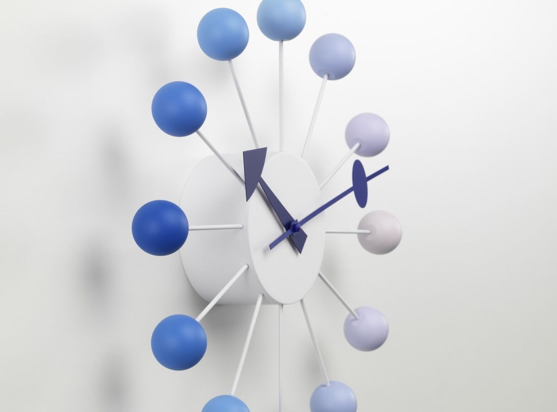 Ball Clock Wanduhr Dawn Vitra LIMITED EDITION