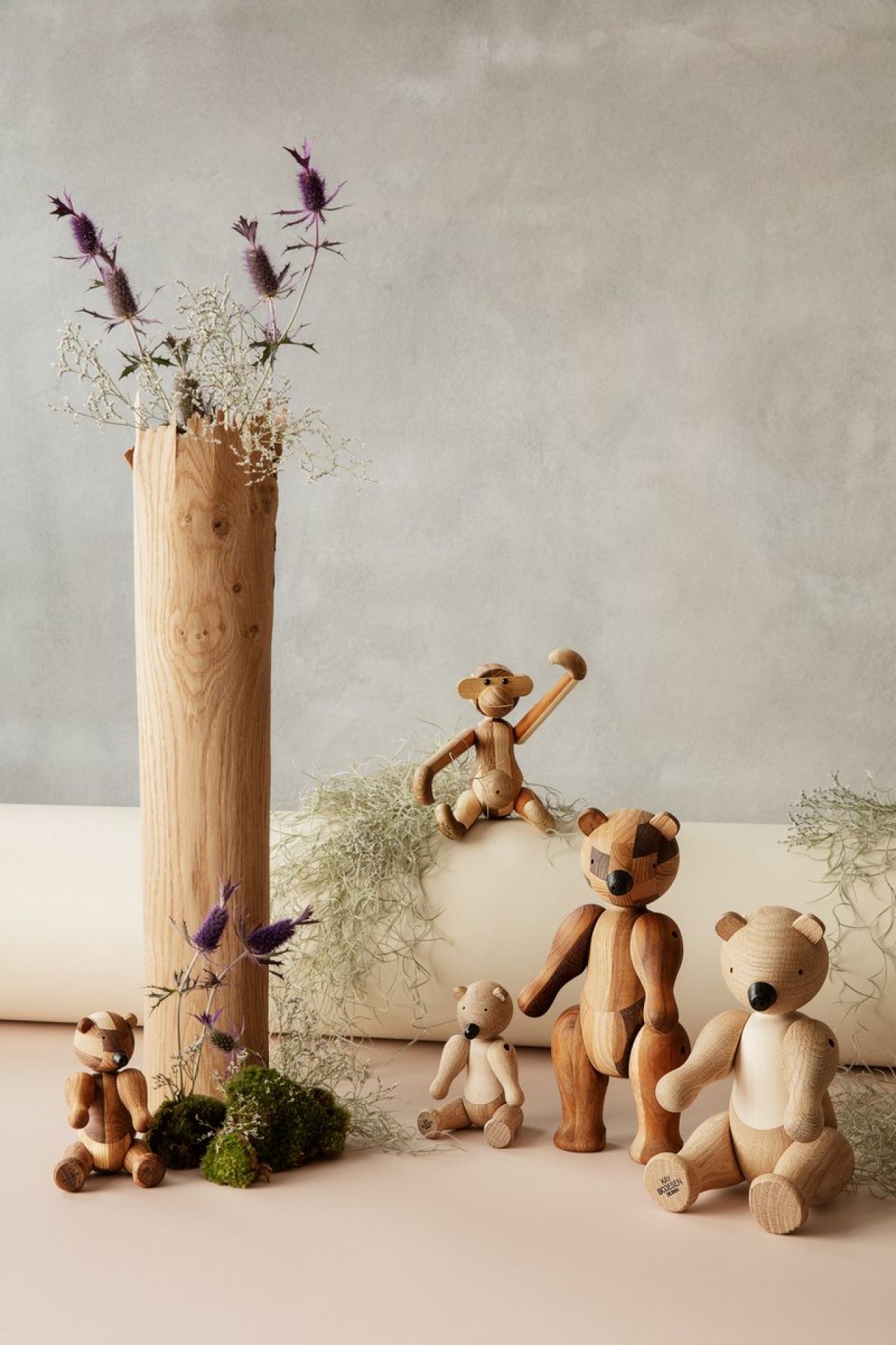  Anniversary Little Bear Bär Holzfigur Kay Bojesen EINZELSTÜCK