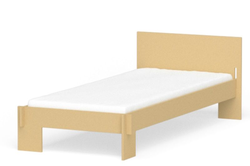 Siebenschläfer Bett mit Kopfteil Nils Holger Moormann