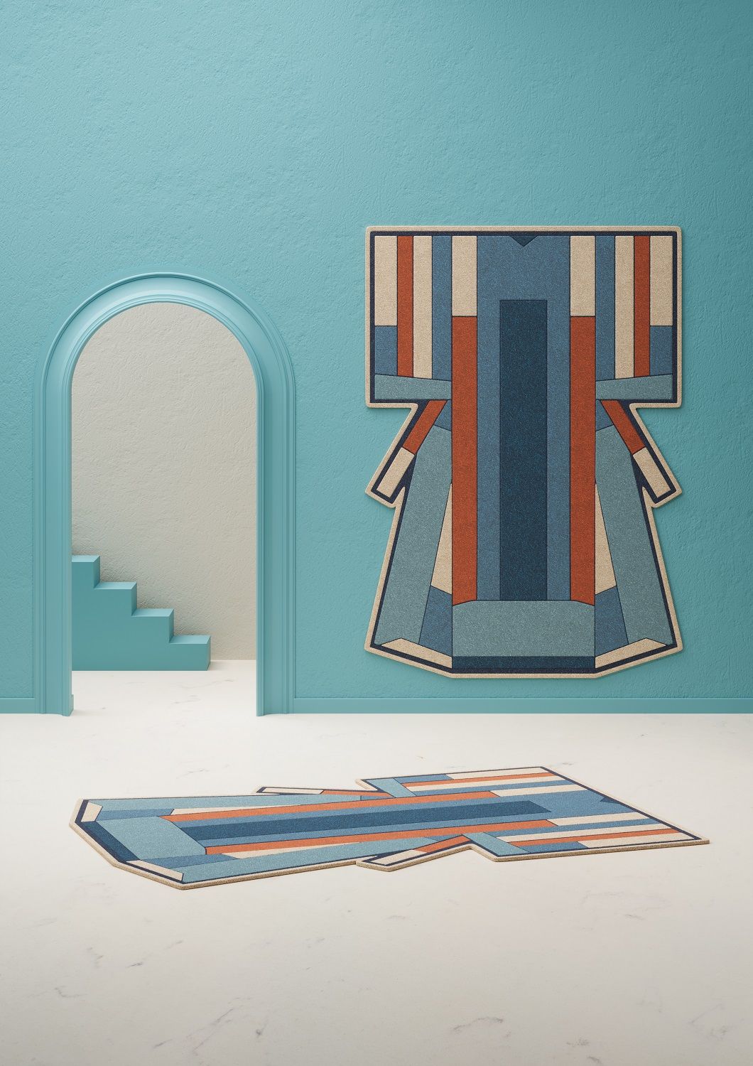 Inès Carpet Teppich Hartô Grau