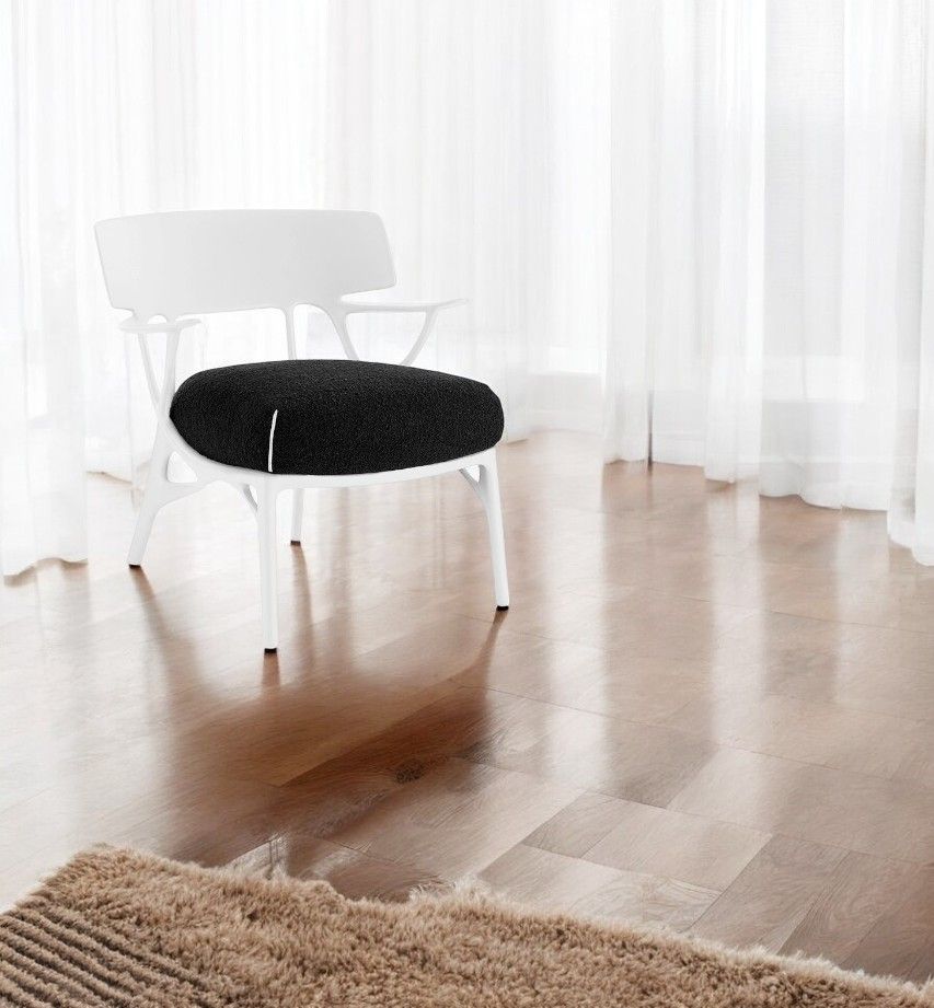 A.I. Lounge Sessel Panamino Basic Weiß-Weiß Kartell