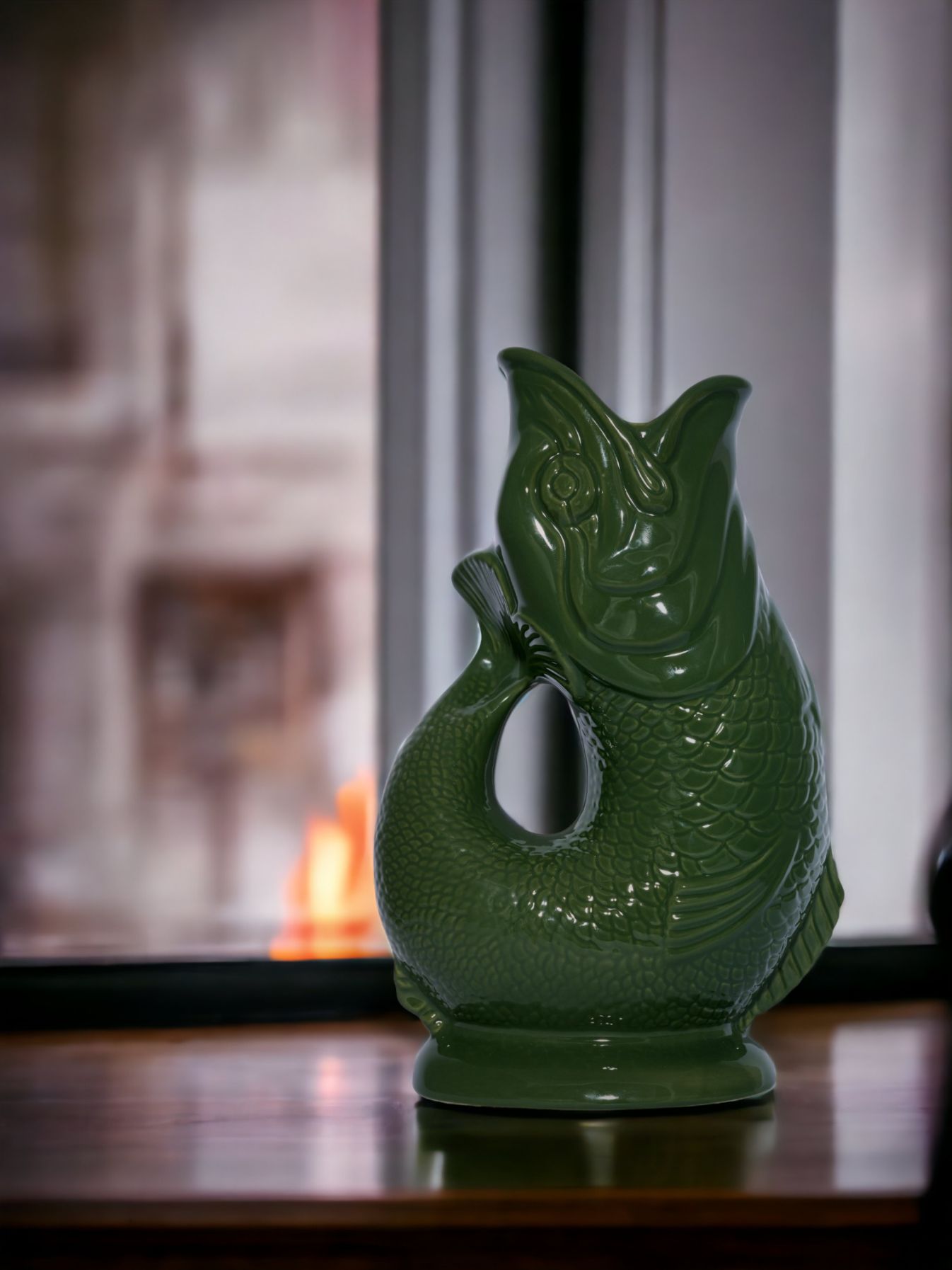 Gluckigluck Karaffe / Vase-dunkelgrün XL Gluckigluck Karaffe / Vase-dunkelgrün XL