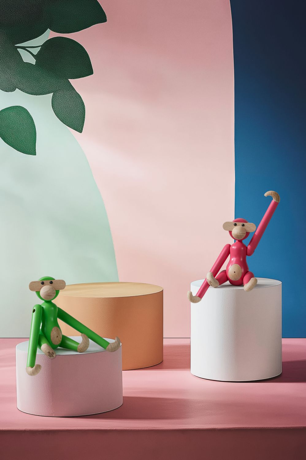 Affe Mini farbig Kay Bojesen