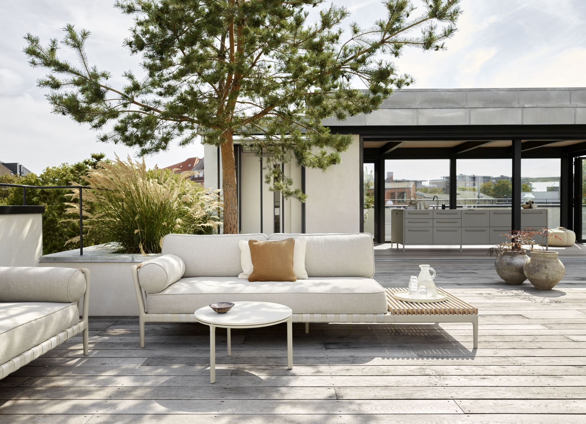 Open-Air Outdoor Kaffee Tisch Ø60 Vipp