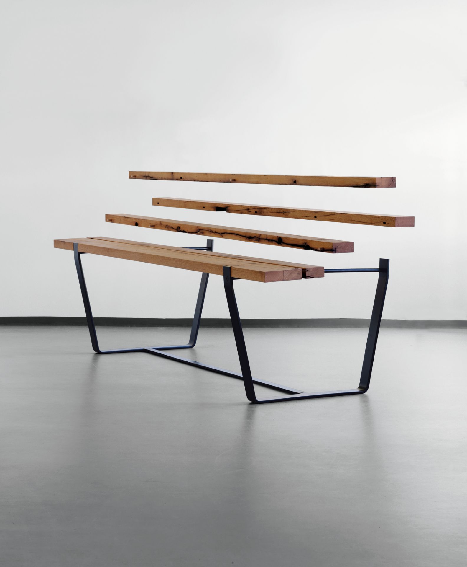 BB 11 Clamp Tisch Eiche roh/geölt Janua