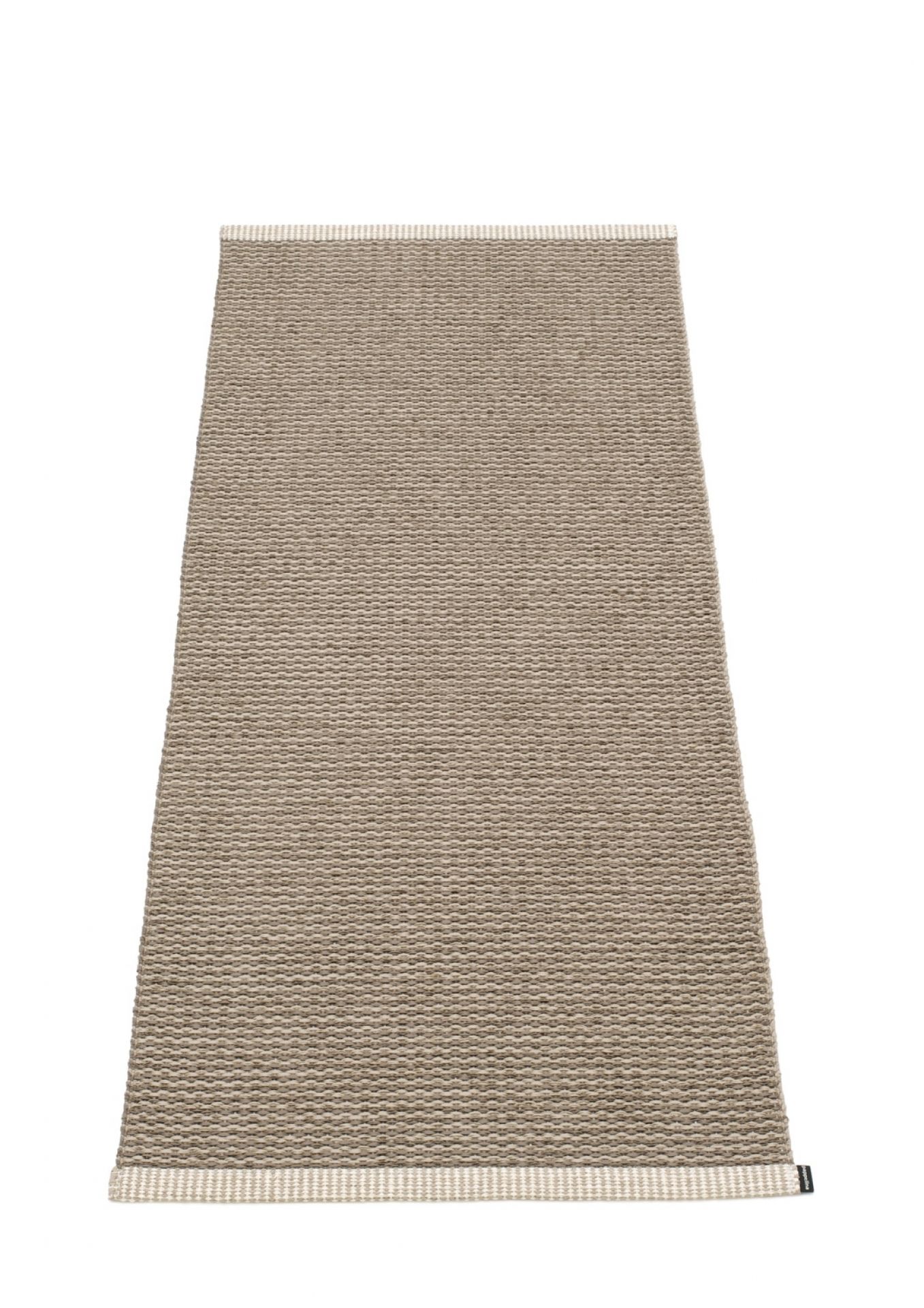 Mono Kunststoffteppich 60x250 Pappelina Schlamm