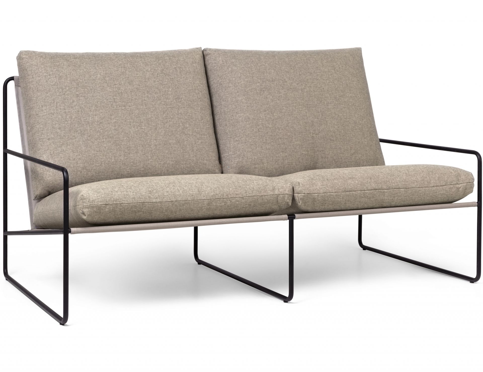 Desert Outdoor Sofa Gestell Schwarz Ferm Living