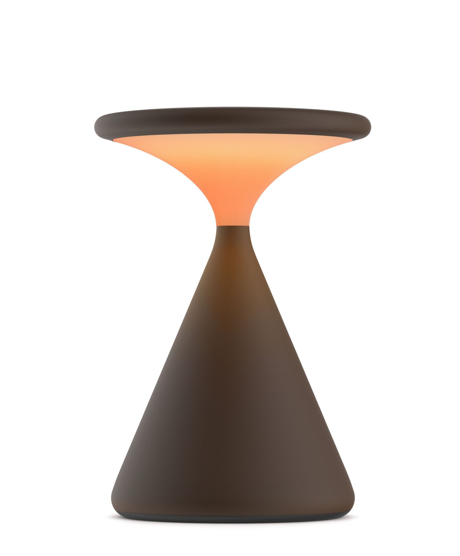 Salt Akkuleuchte / Tischleuchte Chocolate Grau