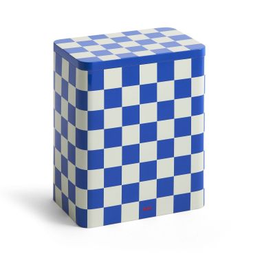 Tin Container Aufbewahrungsbox Blau Hay