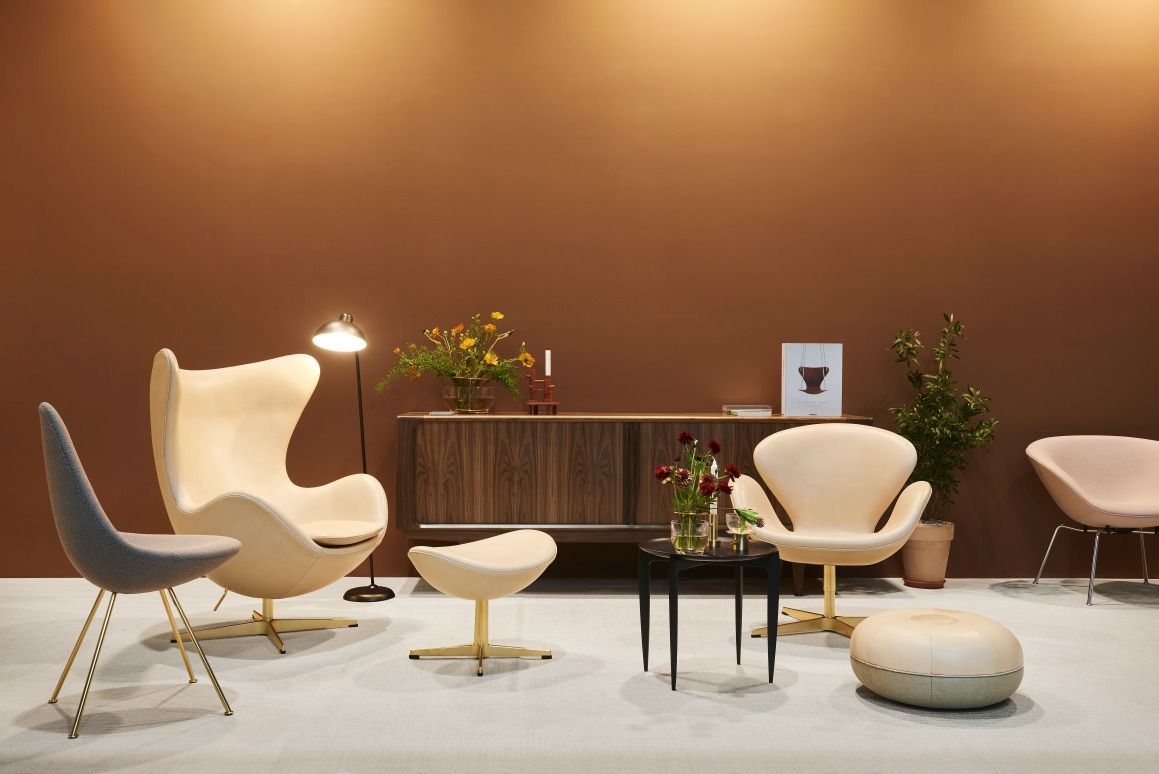 Pouf Large Hocker Fritz Hansen