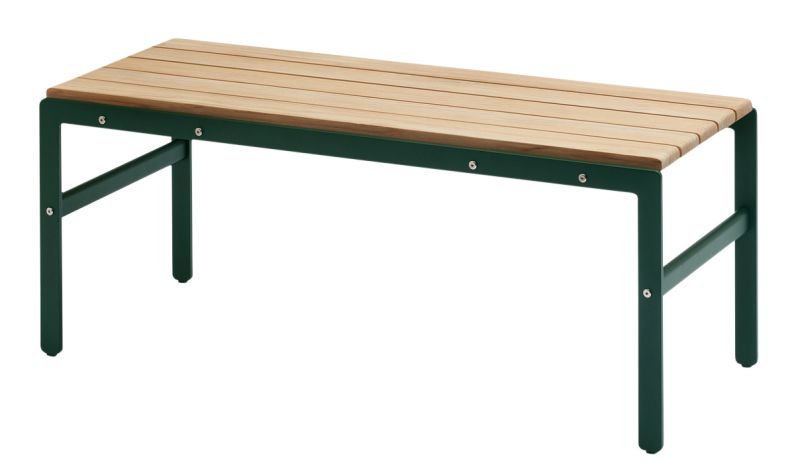 Reform Bench Bank Outdoor Skagerak by Fritz Hansen Hunter green