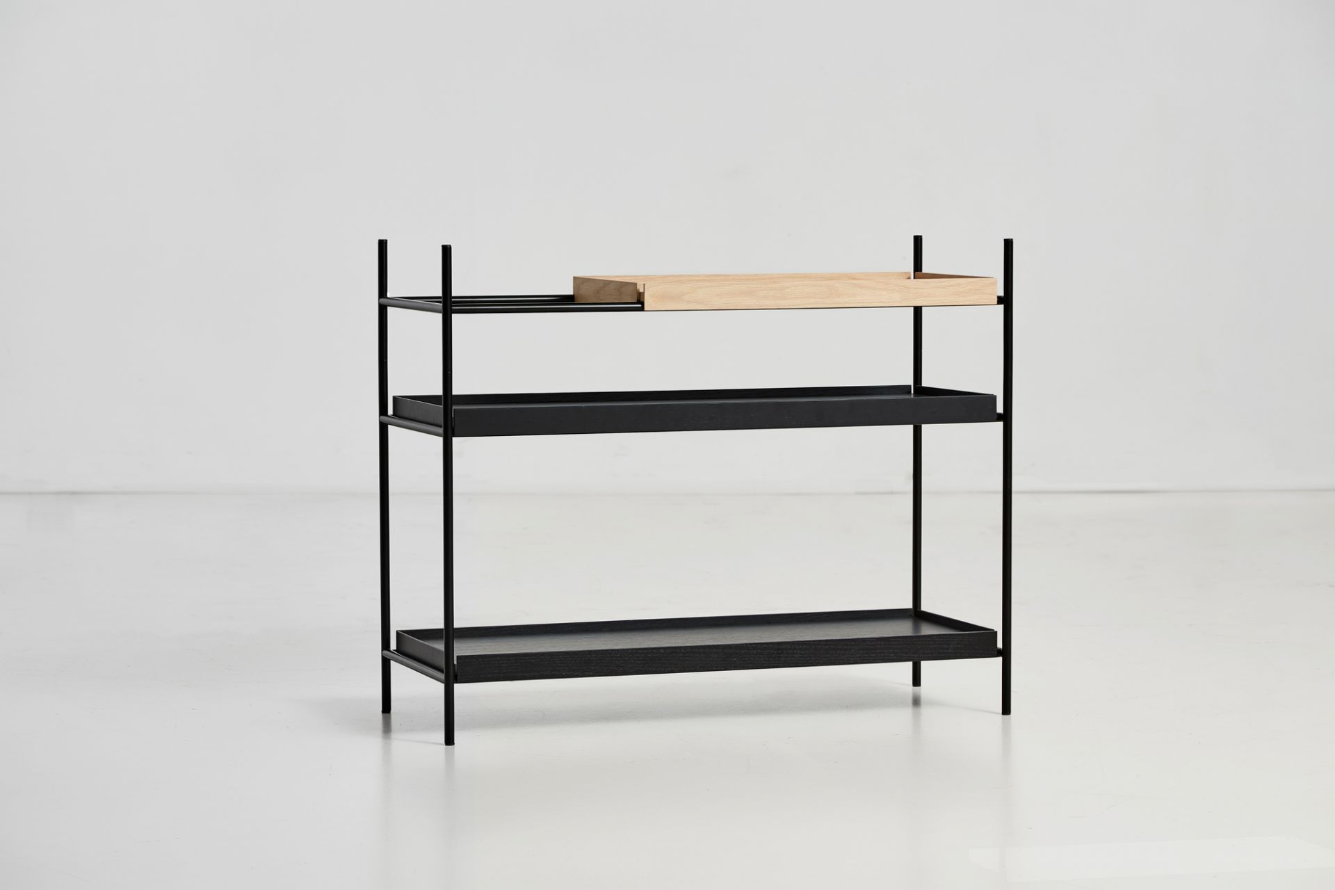 Tray Shelf Low Regal Woud