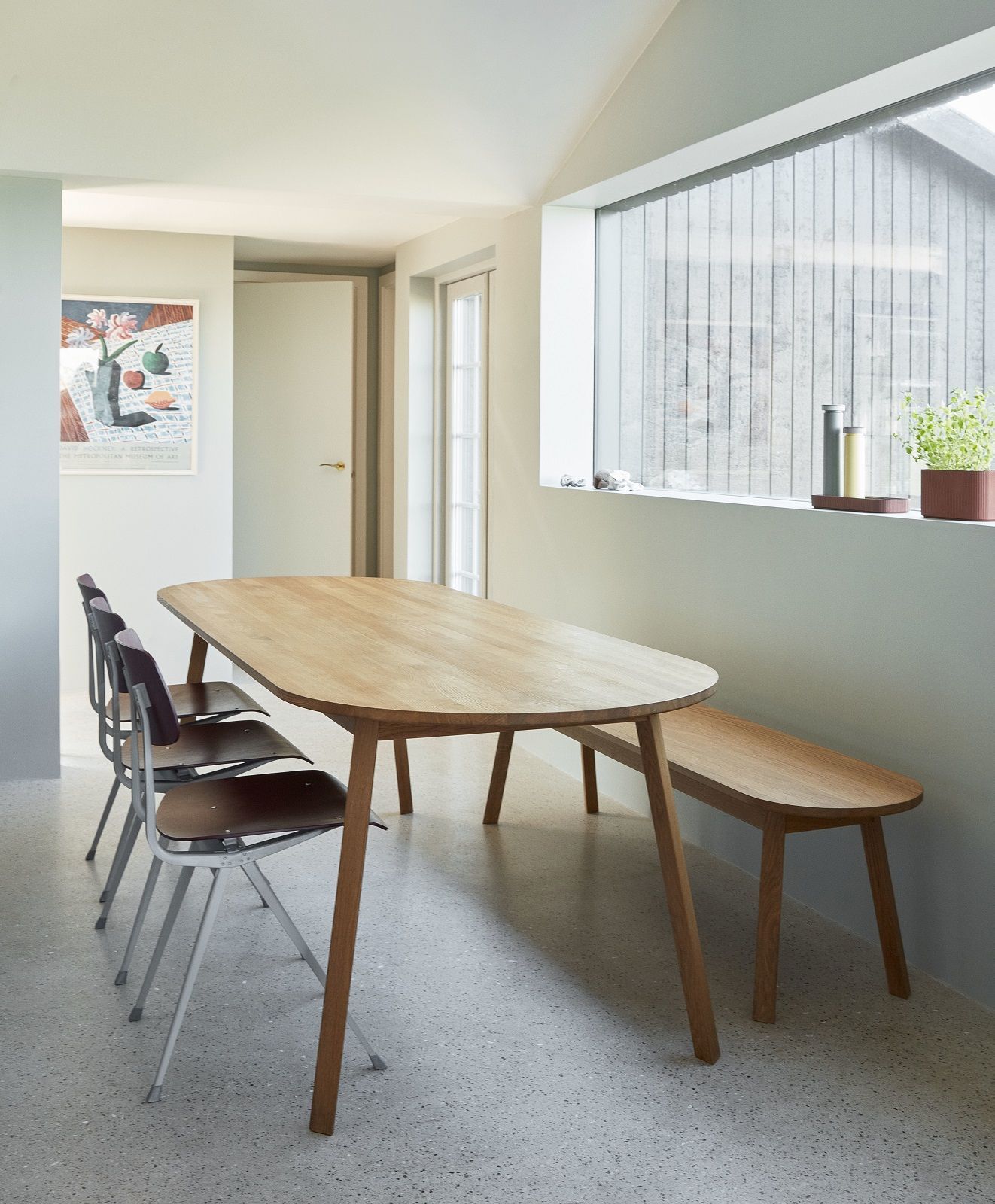 Triangle Leg Table Esstisch Hay