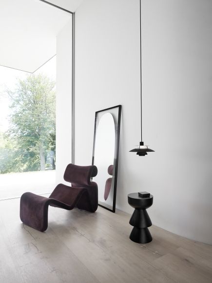 PH 5 Mini Monochrome Pendelleuchte Louis Poulsen Burgundy