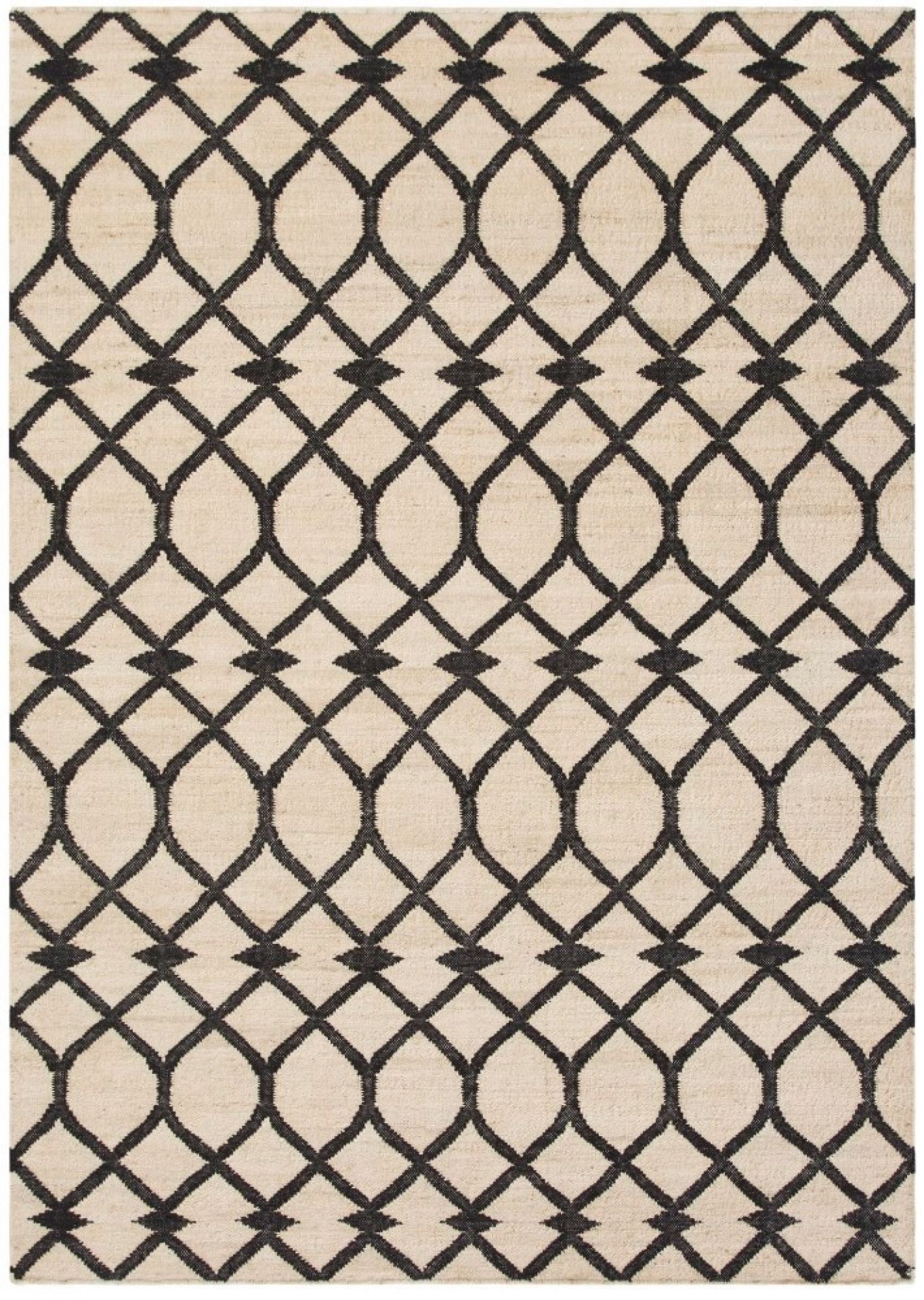 Kilim Rodas Teppich 200x300 GAN-schwarz