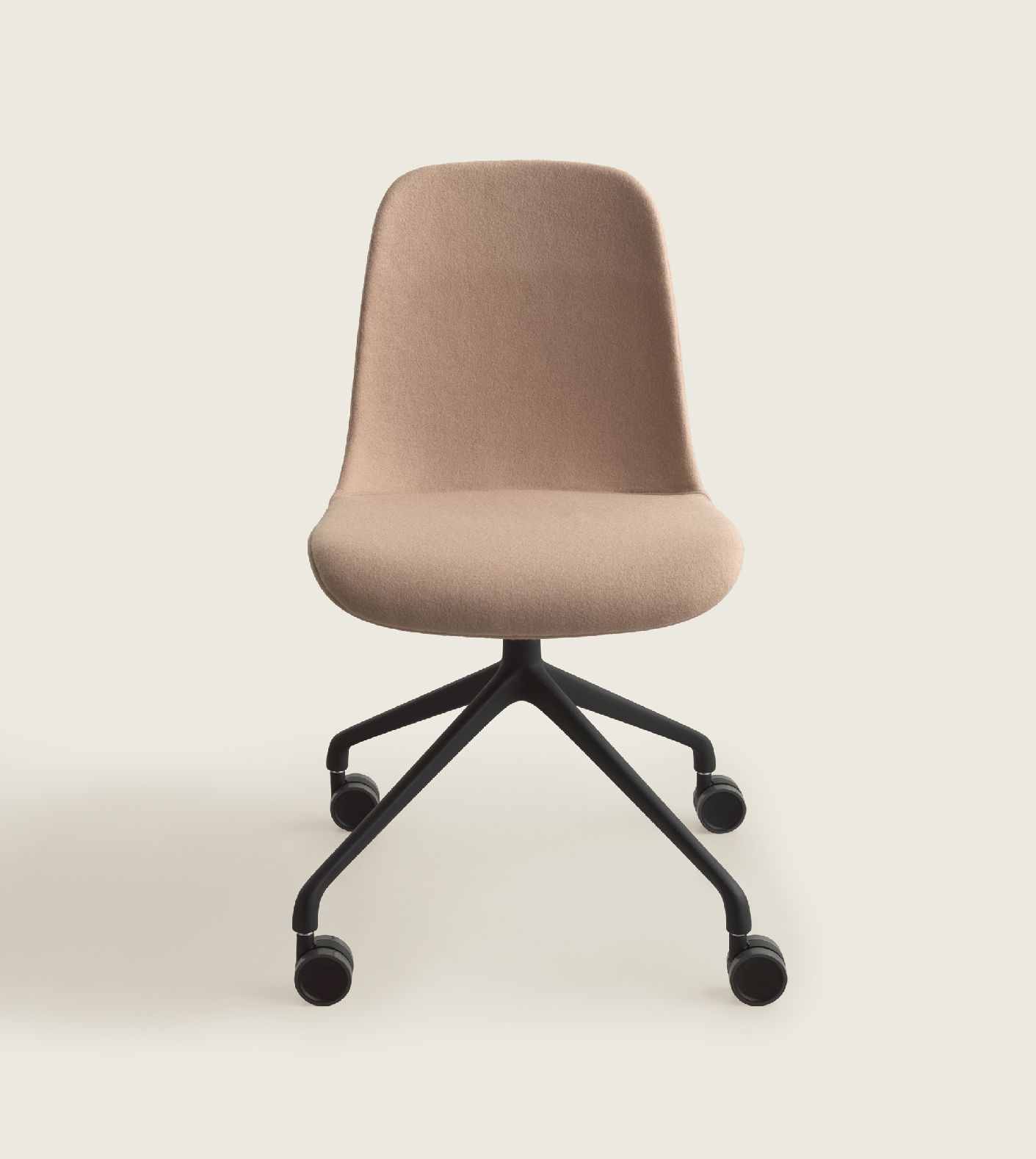 Elephantino Stuhl mit Rollen Kristalia