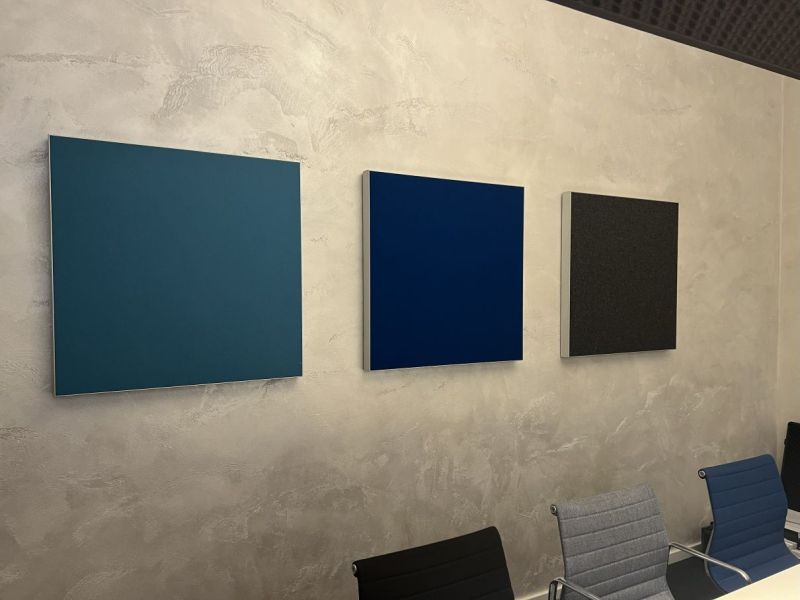  3er Set Wandabsorber Akustikwandelemente von AOS Akustik AUSSTELLUNGSSTÜCK / GEBRAUCHTMÖBEL
