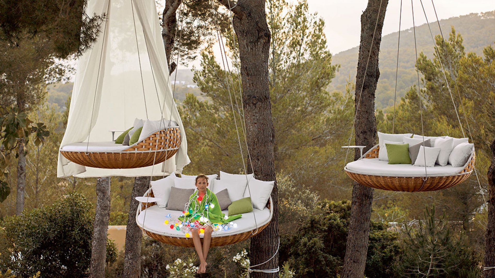Swingrest Hanging Lounger inkl. Sitzkissen Dedon