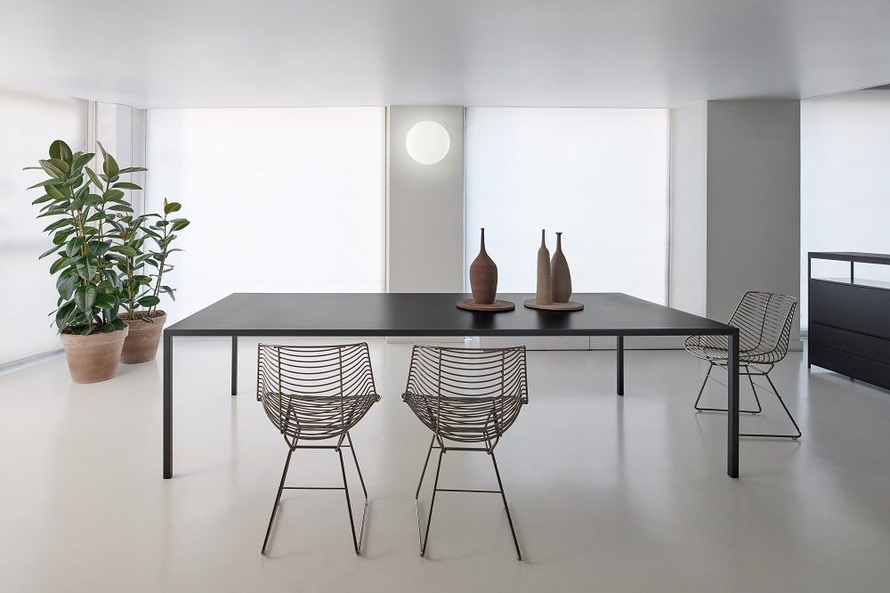 Flow Filo SLIM Indoor/Outdoor Chair Stuhl Kufengestell MDF Italia