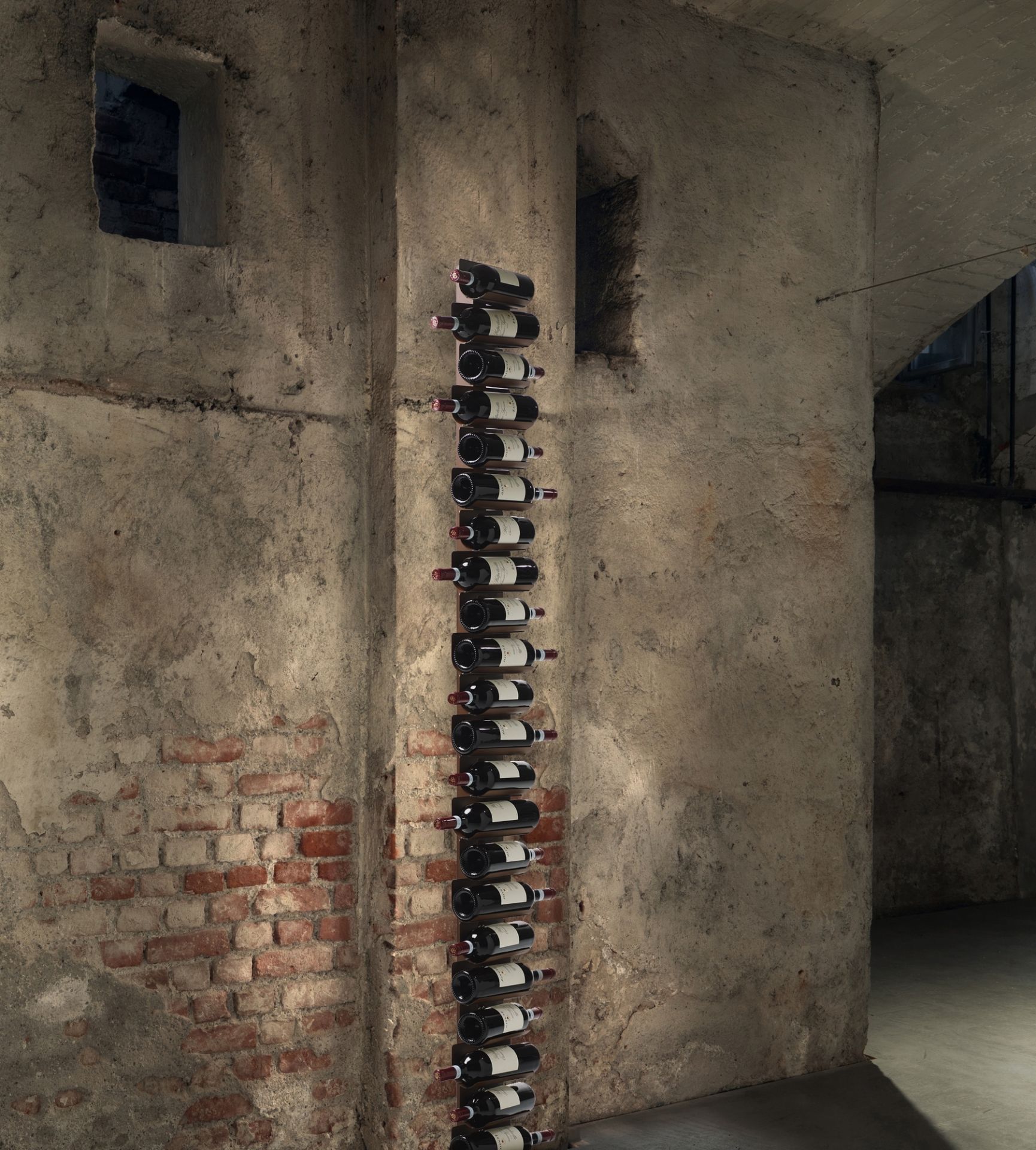Ptolomeo Vino Wall 208 Weinregal Corten Opinion Ciatti