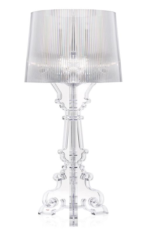 Bourgie Tischleuchte Glasklar Dimmbar Kartell