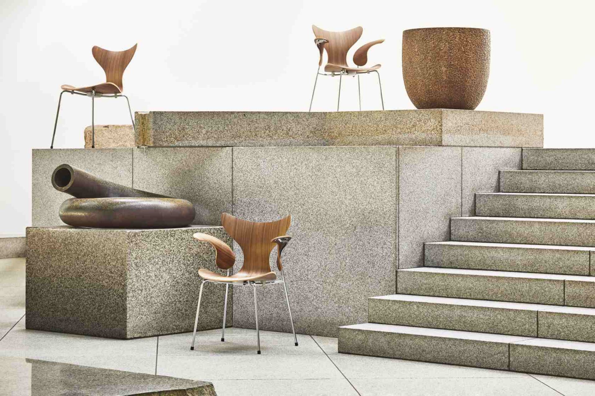 Lily Armlehnenstuhl 3208 Fritz Hansen