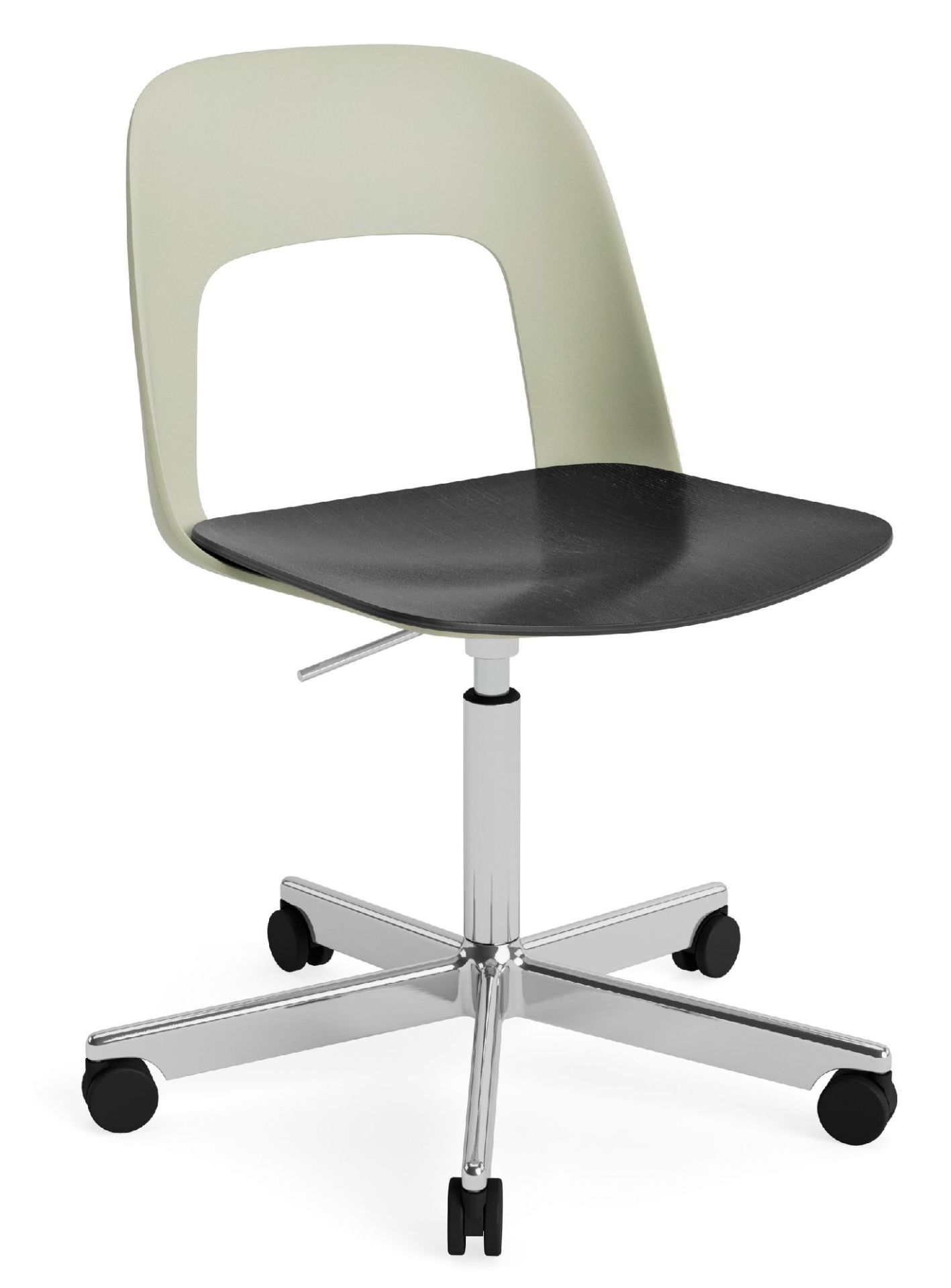 Layout Side Chair 142 5-Stern Drehfuß Stuhl Hay