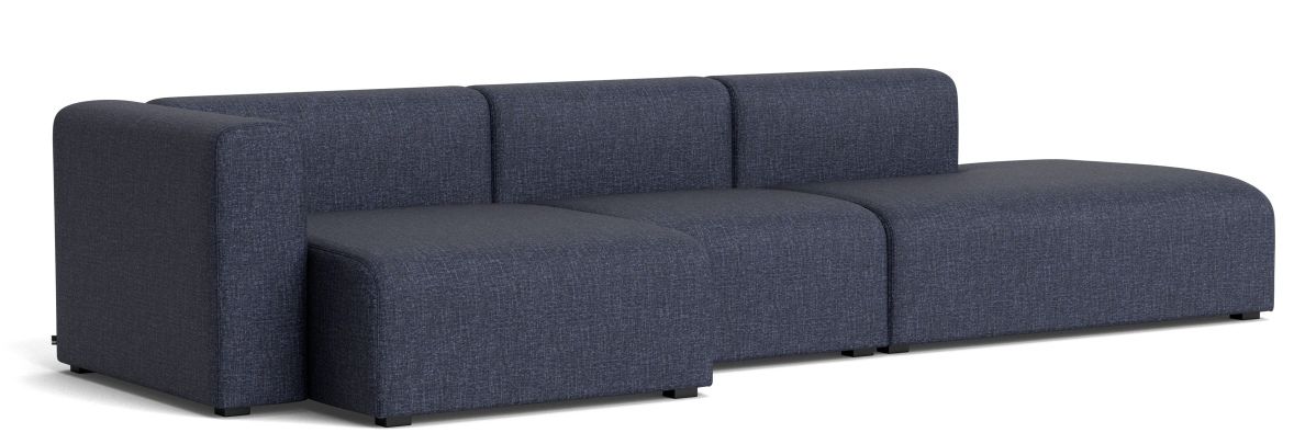 Mags Sofa 3-Sitzer Combination 4 mit Armlehne links Hay  