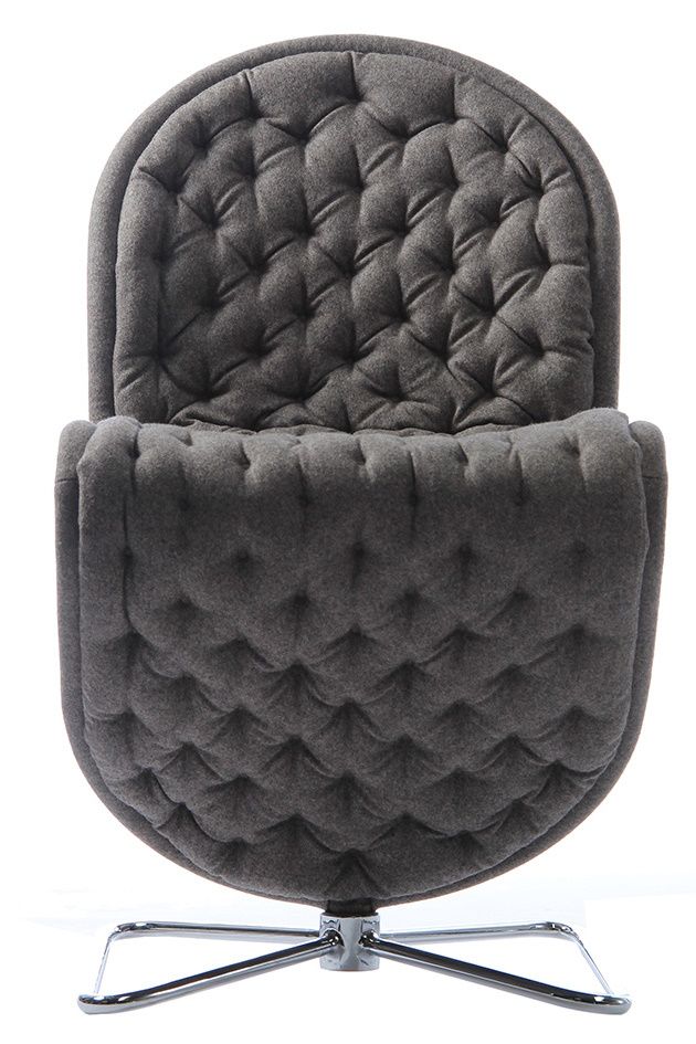 System 1-2-3 Dining Chair Deluxe Gestell Butterfly Stuhl Verpan