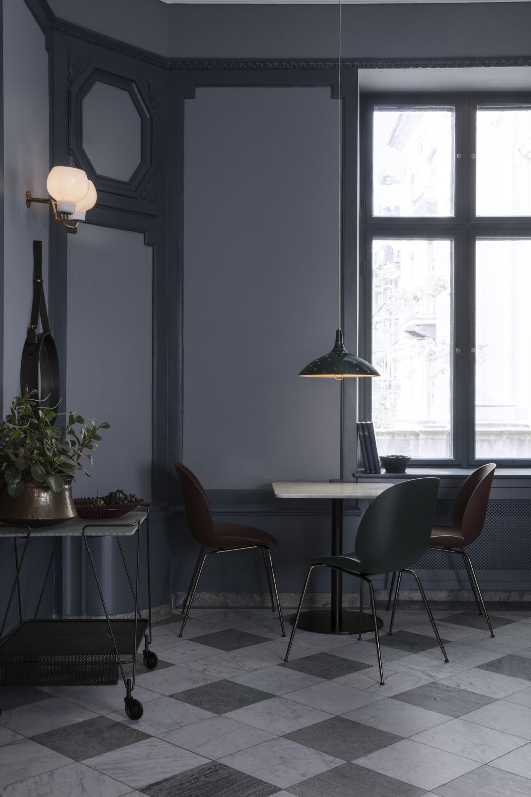 Adnet Circular Wandspiegel Gubi