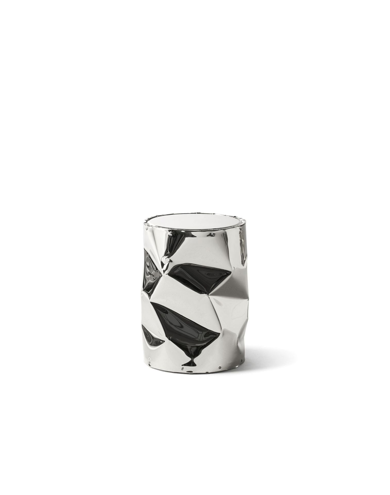 TAB.U Beistelltisch / Hocker Chrom Opinion Ciatti