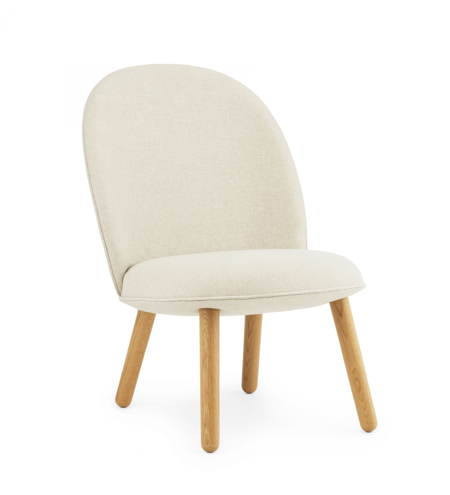 Ace Lounge Sessel Eiche Normann Copenhagen Ultra Leather