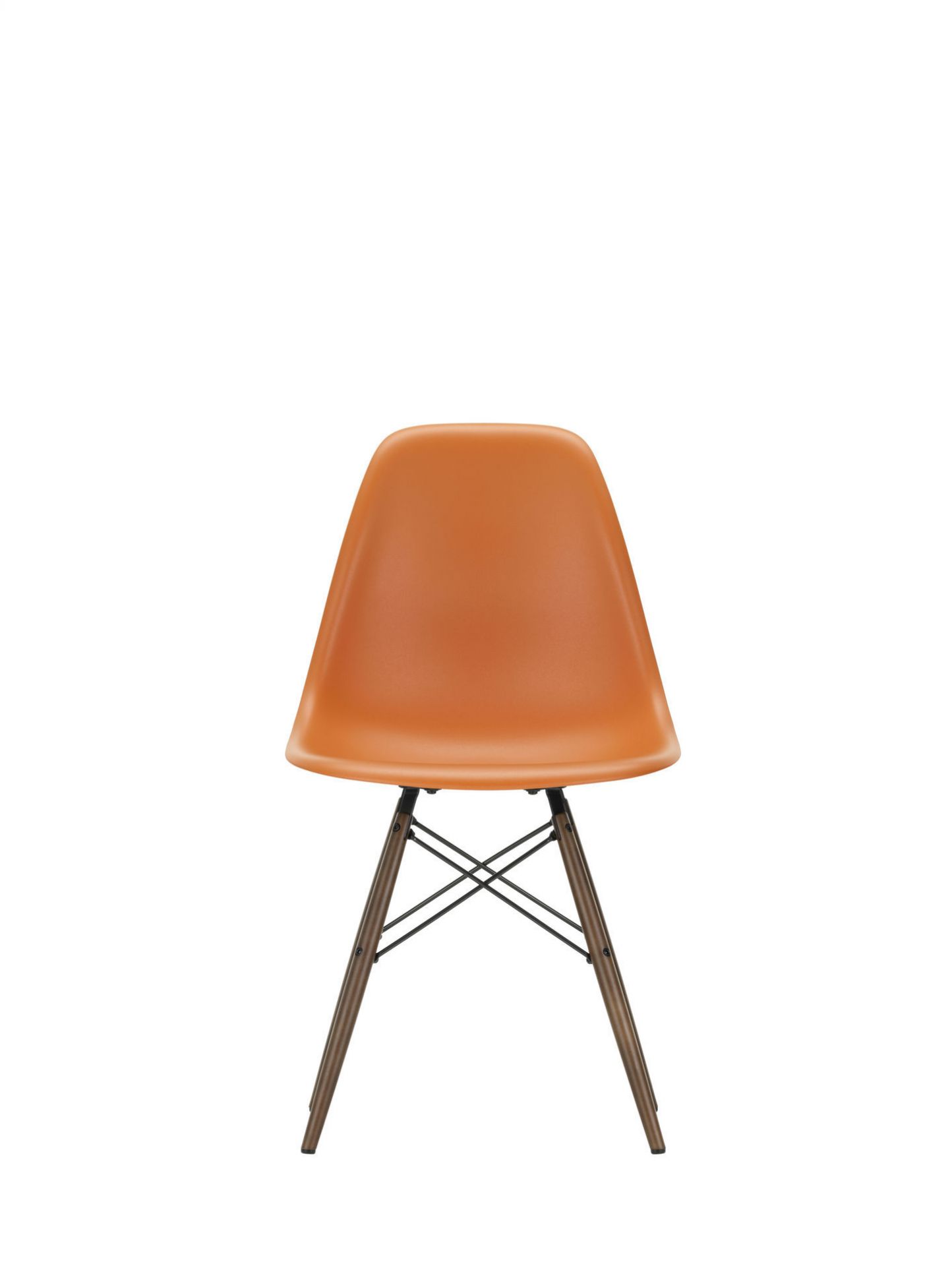 Eames Plastic Side Chair DSW Vitra Ahorn gelblich-Senf