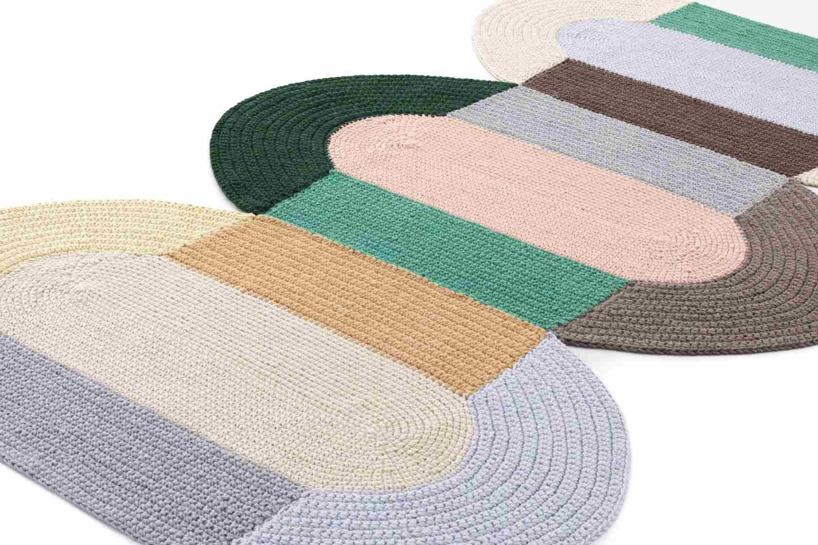 The Crochet Collection Embroidery Mix Teppich 180x300 cm Gan