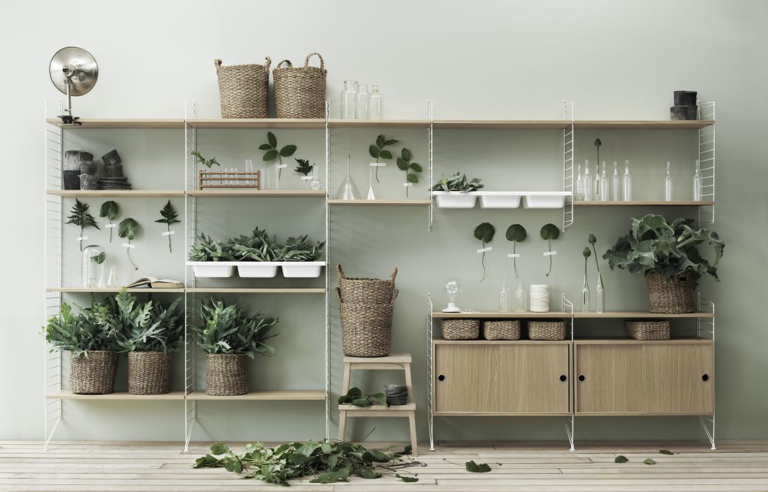 Einzelteil Bodenleiter H 85 cm String Furniture 