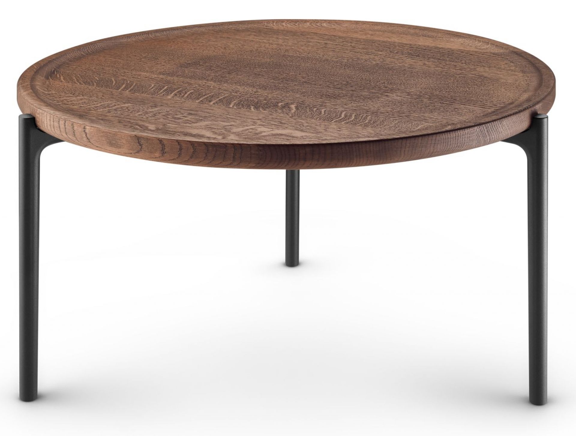 Savoye Tisch Eiche rund - geräuchert ø 60 x H 35 cm Eva Solo