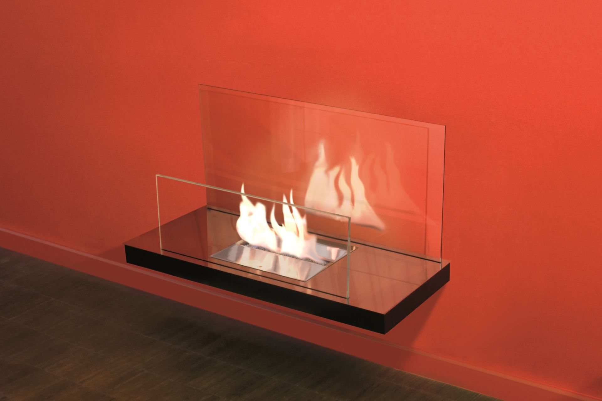 Wall Flame 2 Ethanol Kamin Radius