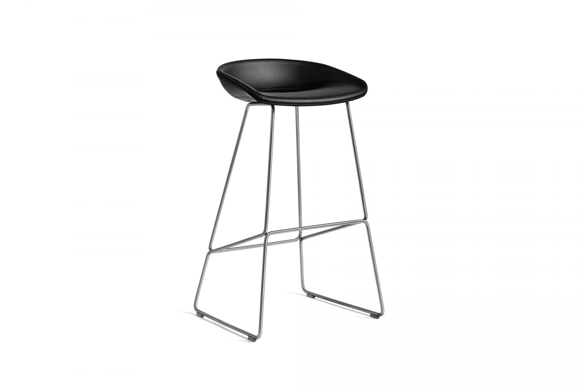 About a Stool AAS 39 / AAS39 Barhocker mit Vollpolster Hay