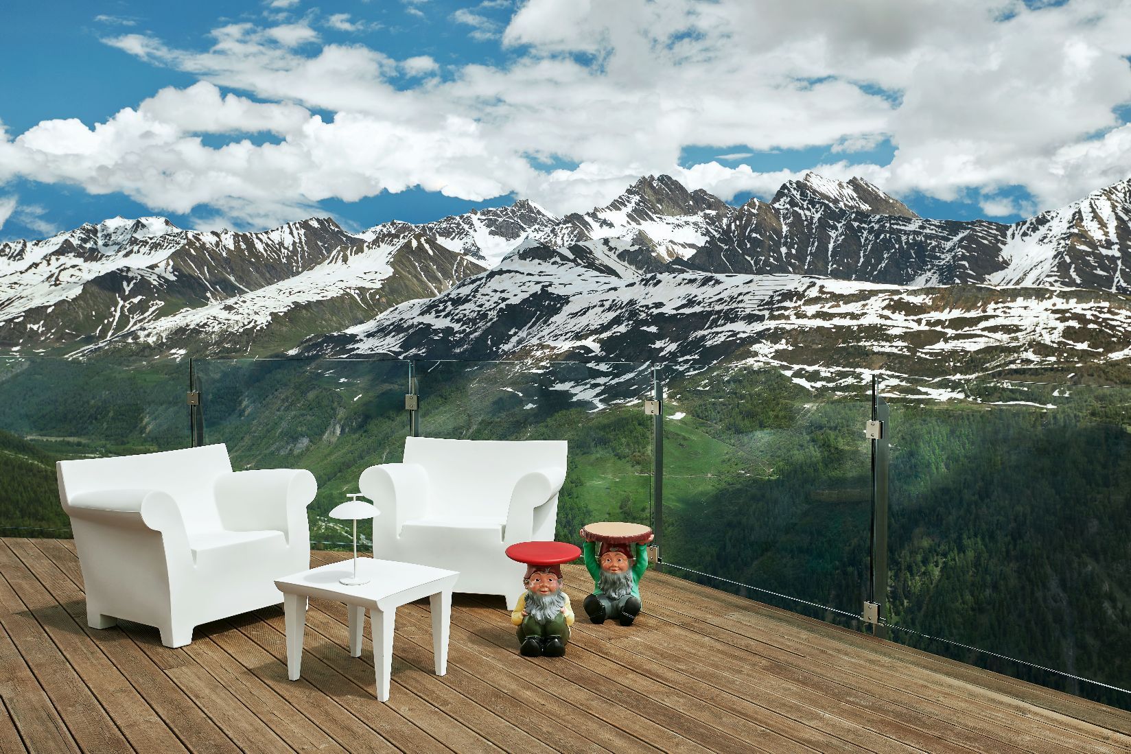 Bubble Club - Sessel Outdoor Kartell