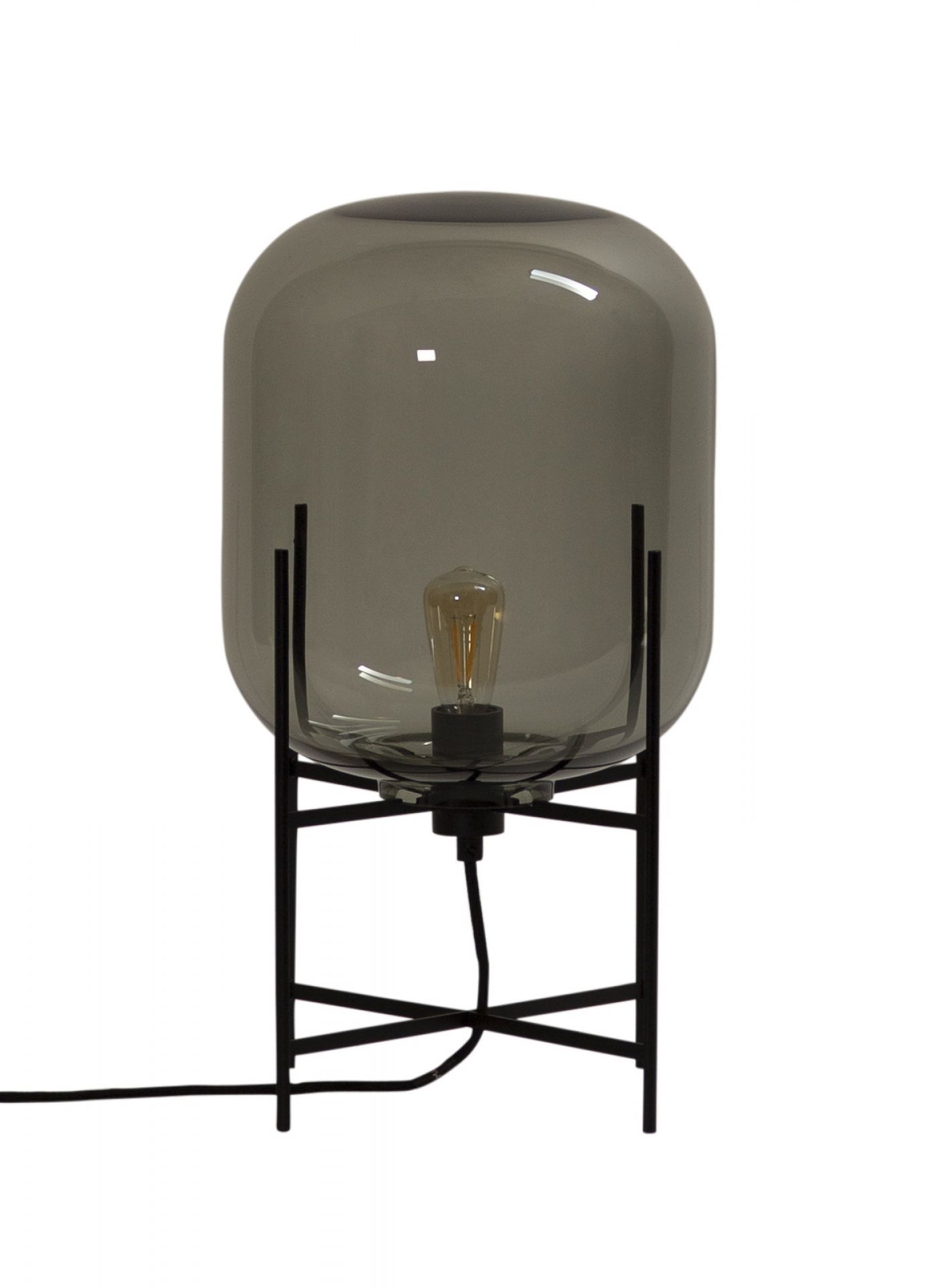 Oda Small Tischleuchte stahlgrau Pulpo