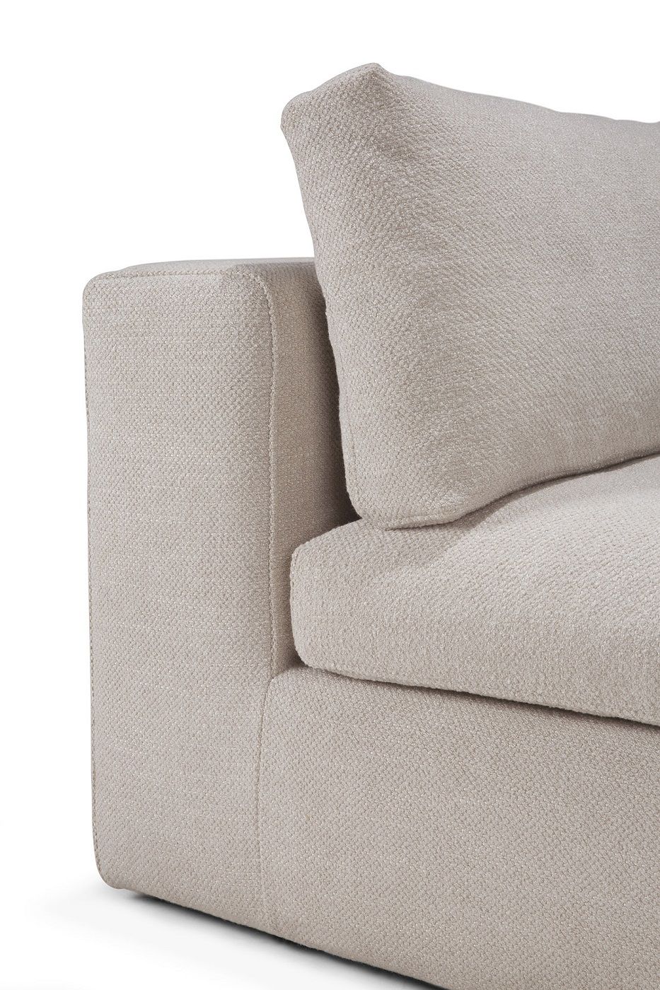 Mellow Sofa 1 Sitzer Ivory Stoff Ethnicraft