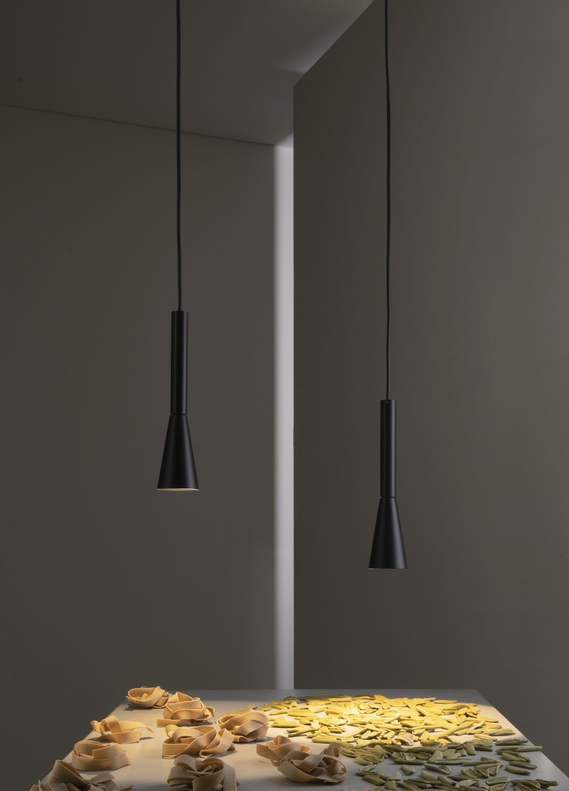 Colibrì Pendelleuchte schwarz Martinelli Luce