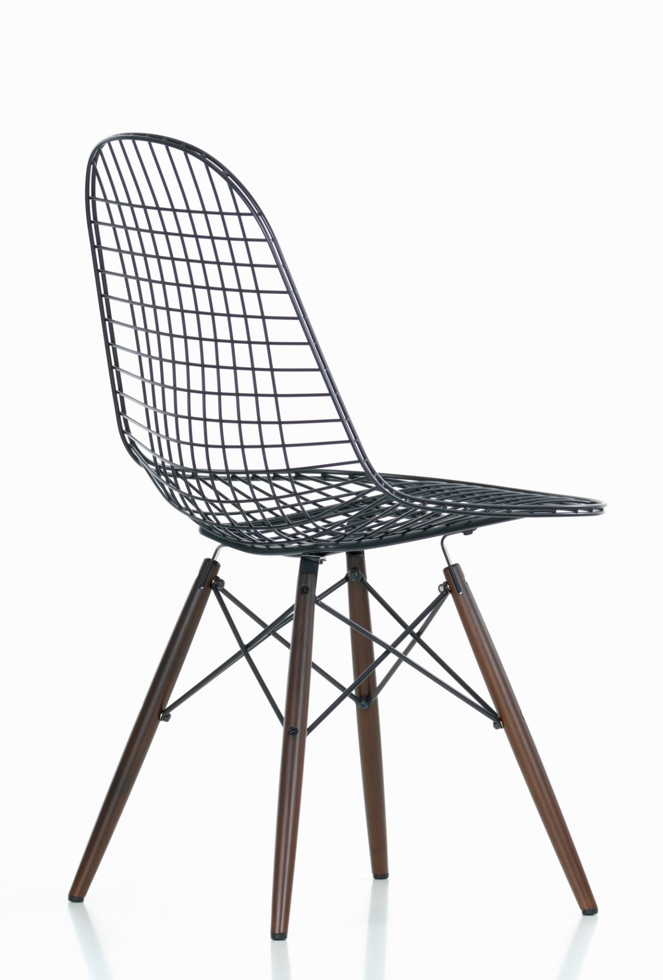 DKW Wire Chair Stuhl ungepolstert Vitra
