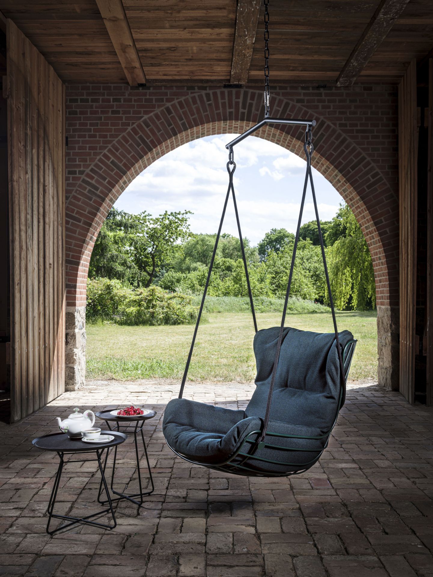 Leyasol Wingback Schwingsessel Freifrau Manufaktur