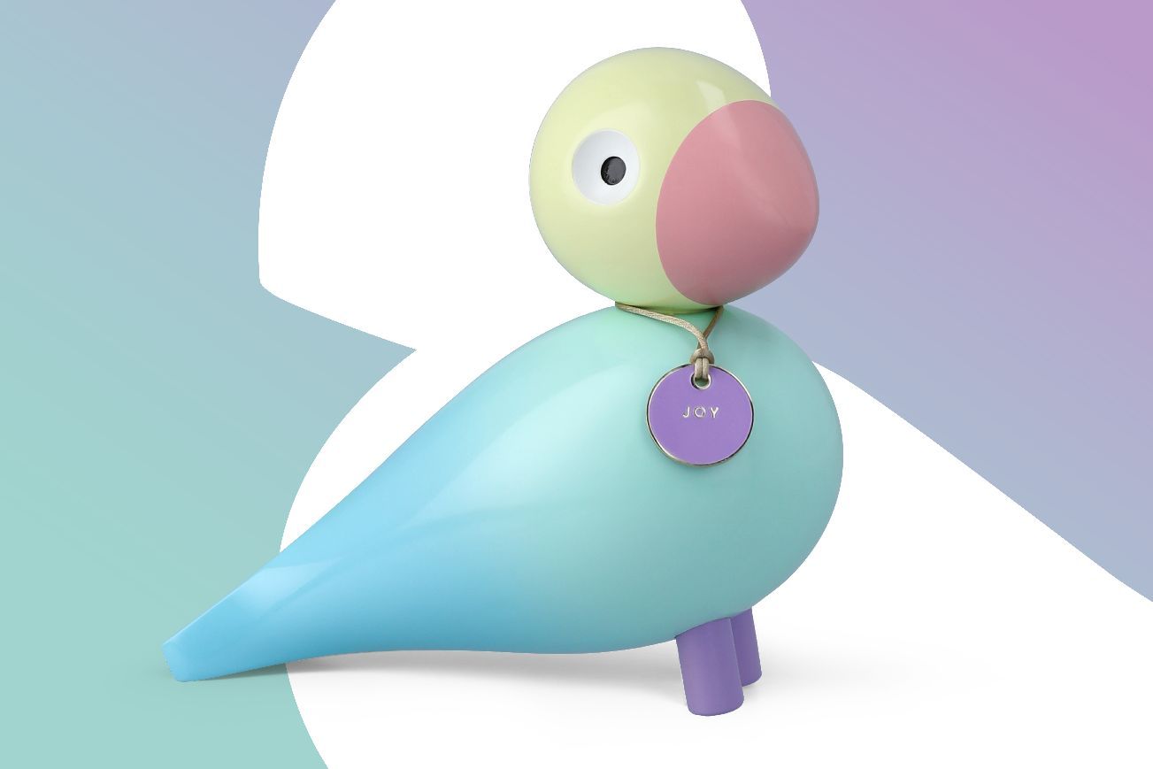 Story Bird Joy Vogel-Holzfigur Kay Bojesen